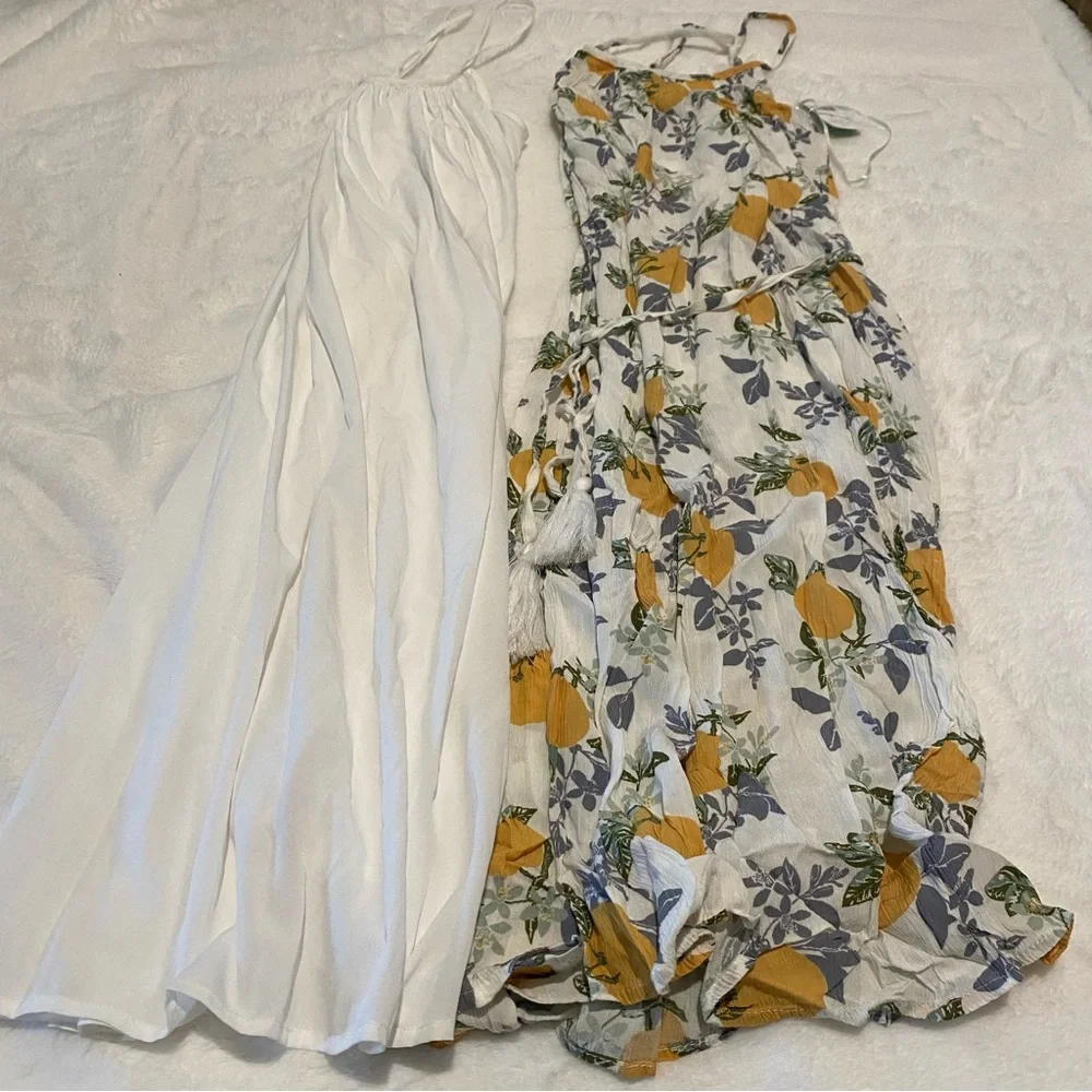 Lined Fruit Midi Dress - Picture 6 of 9